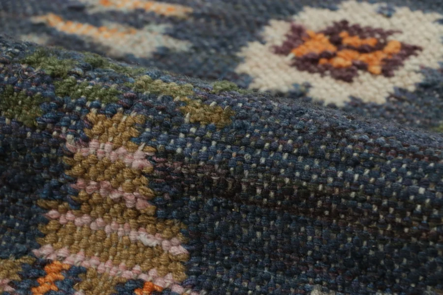 Modern Extra-Long Custom Scandinavian Runner Flatweave