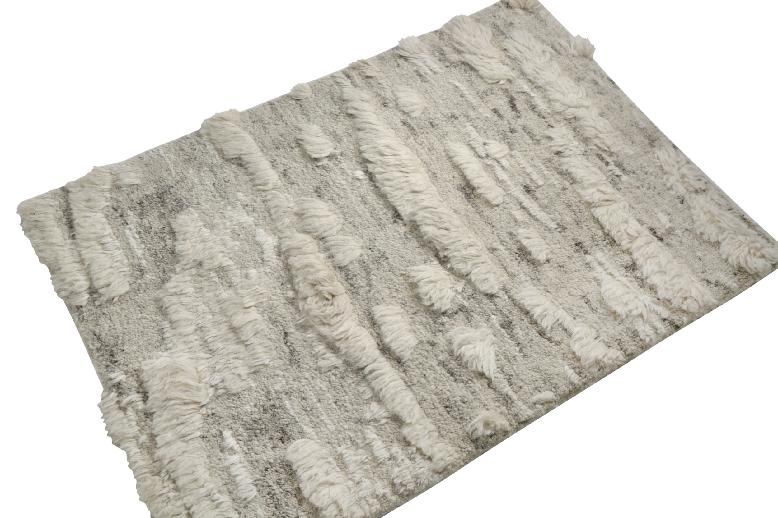 Modern Custom Moroccan Rug Sample