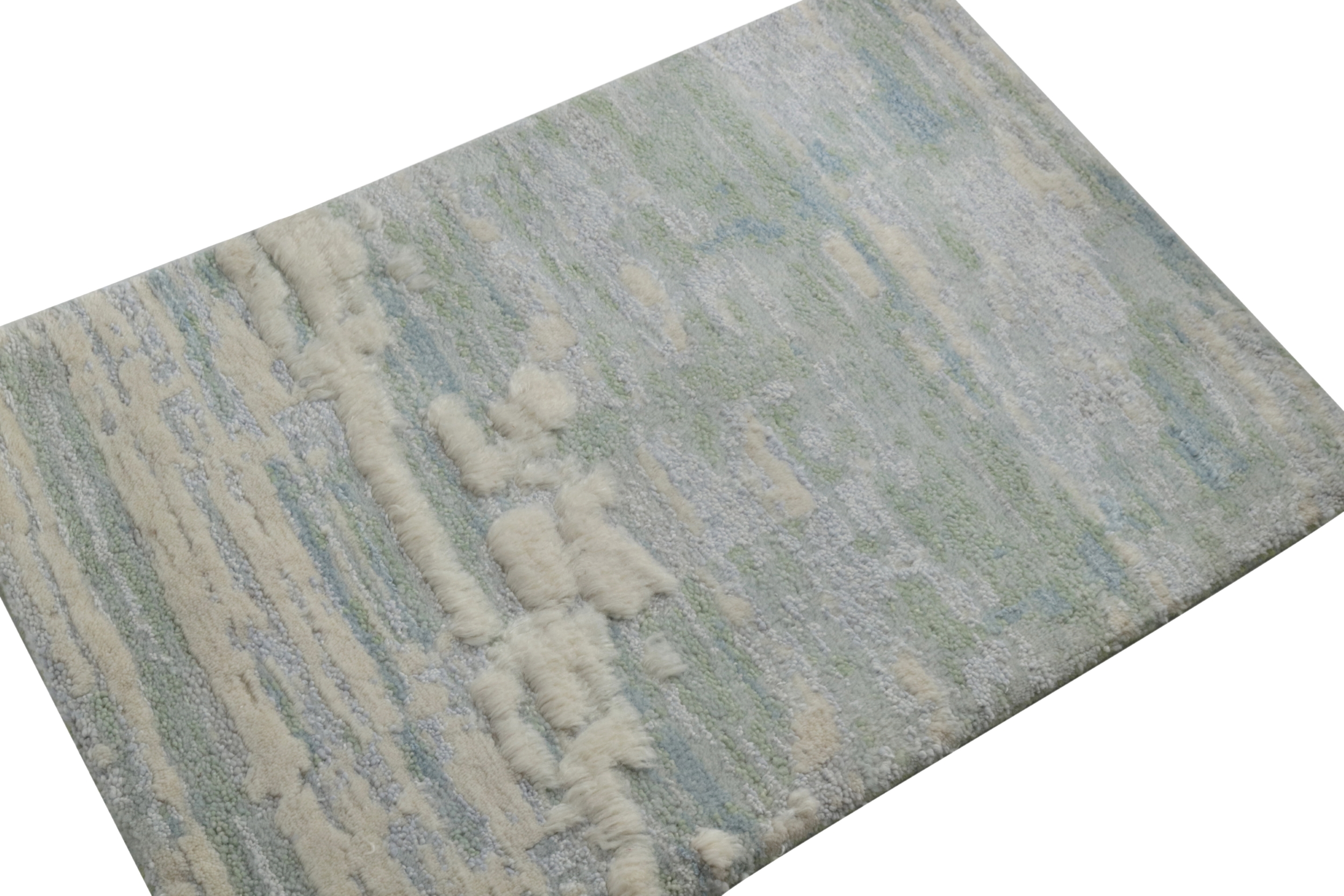 Modern Custom Moroccan Rug Sample