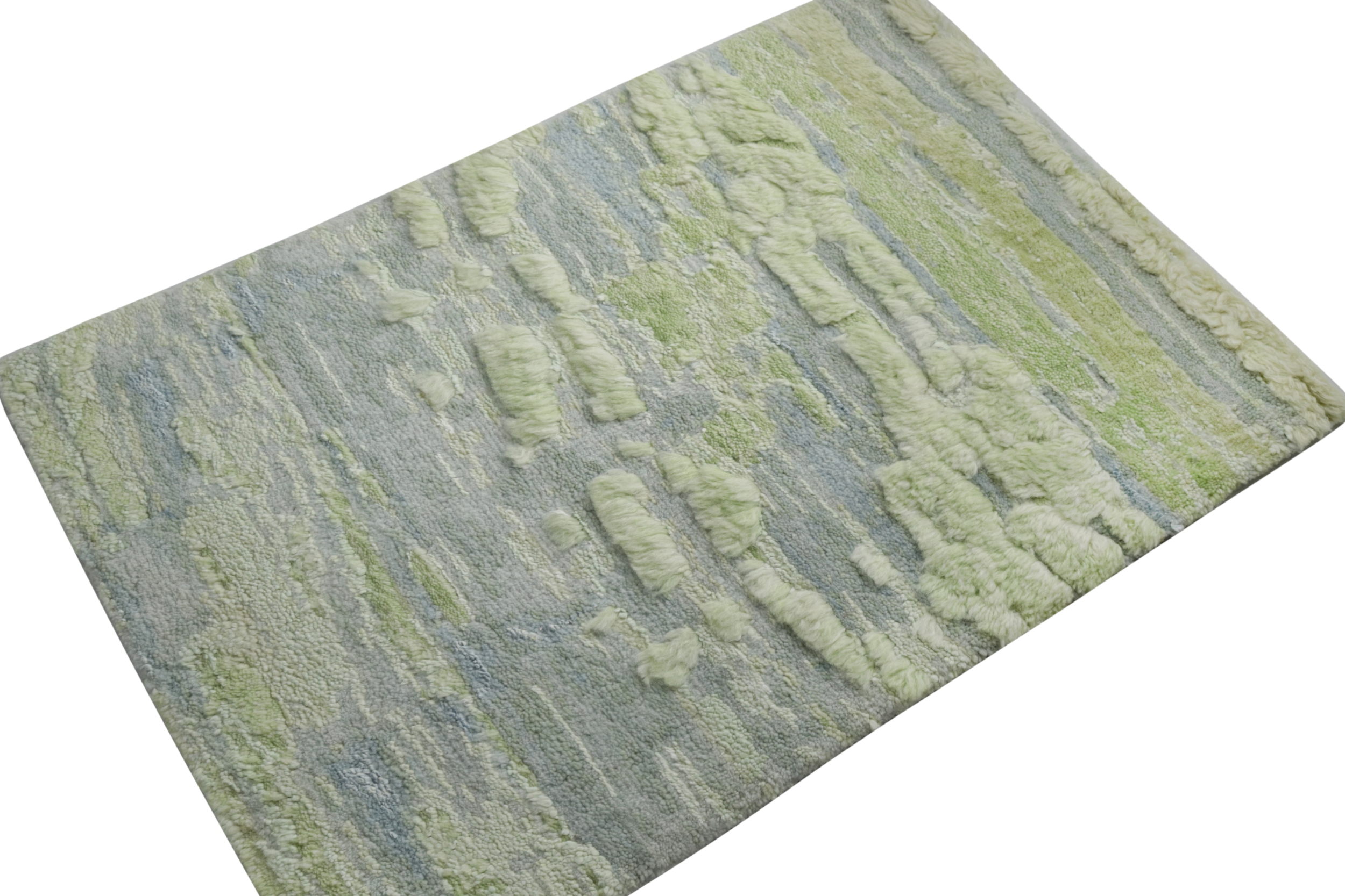 Modern Custom Moroccan Rug Sample