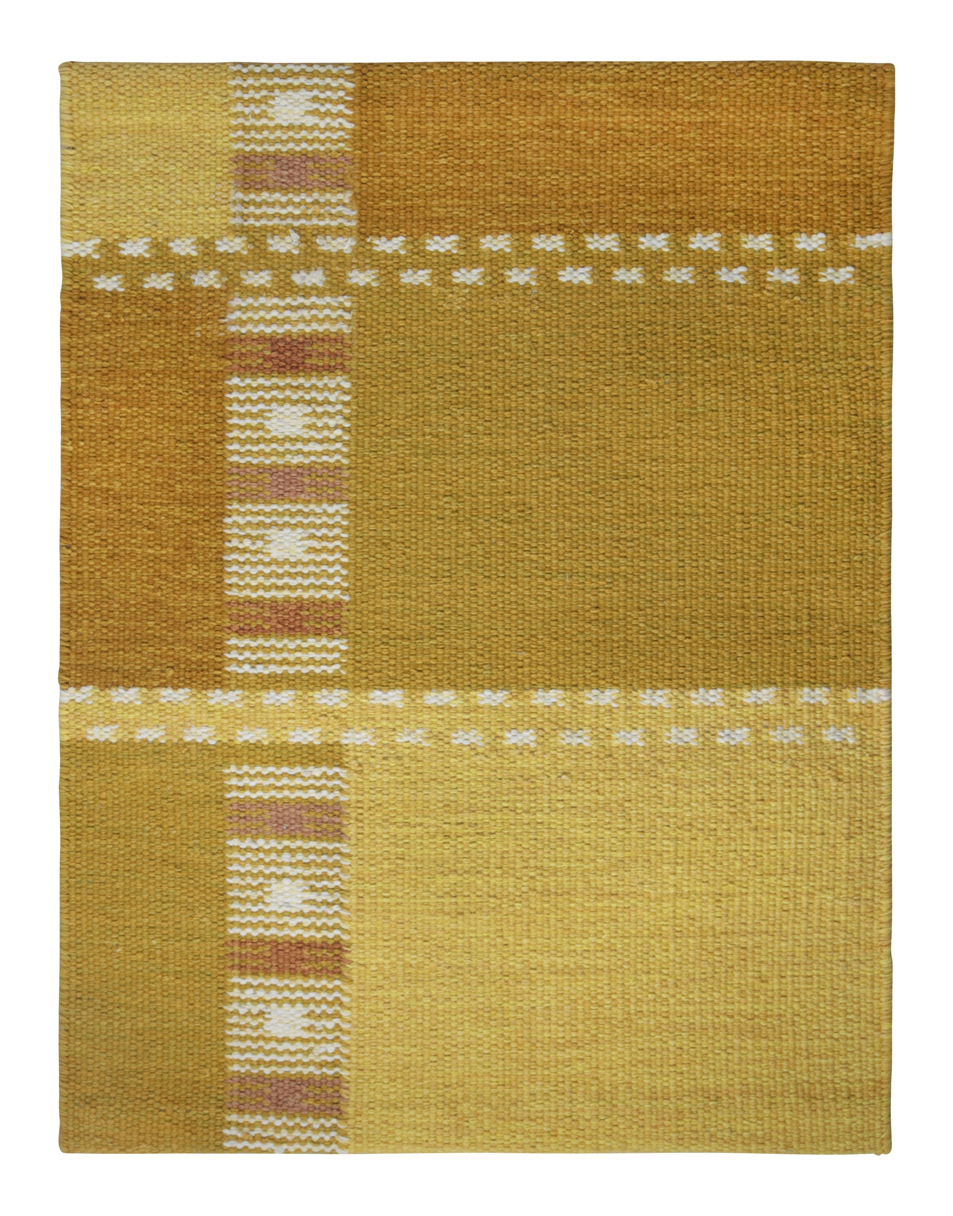 Swedish Flatweave Custom Rug Sample, Geometric