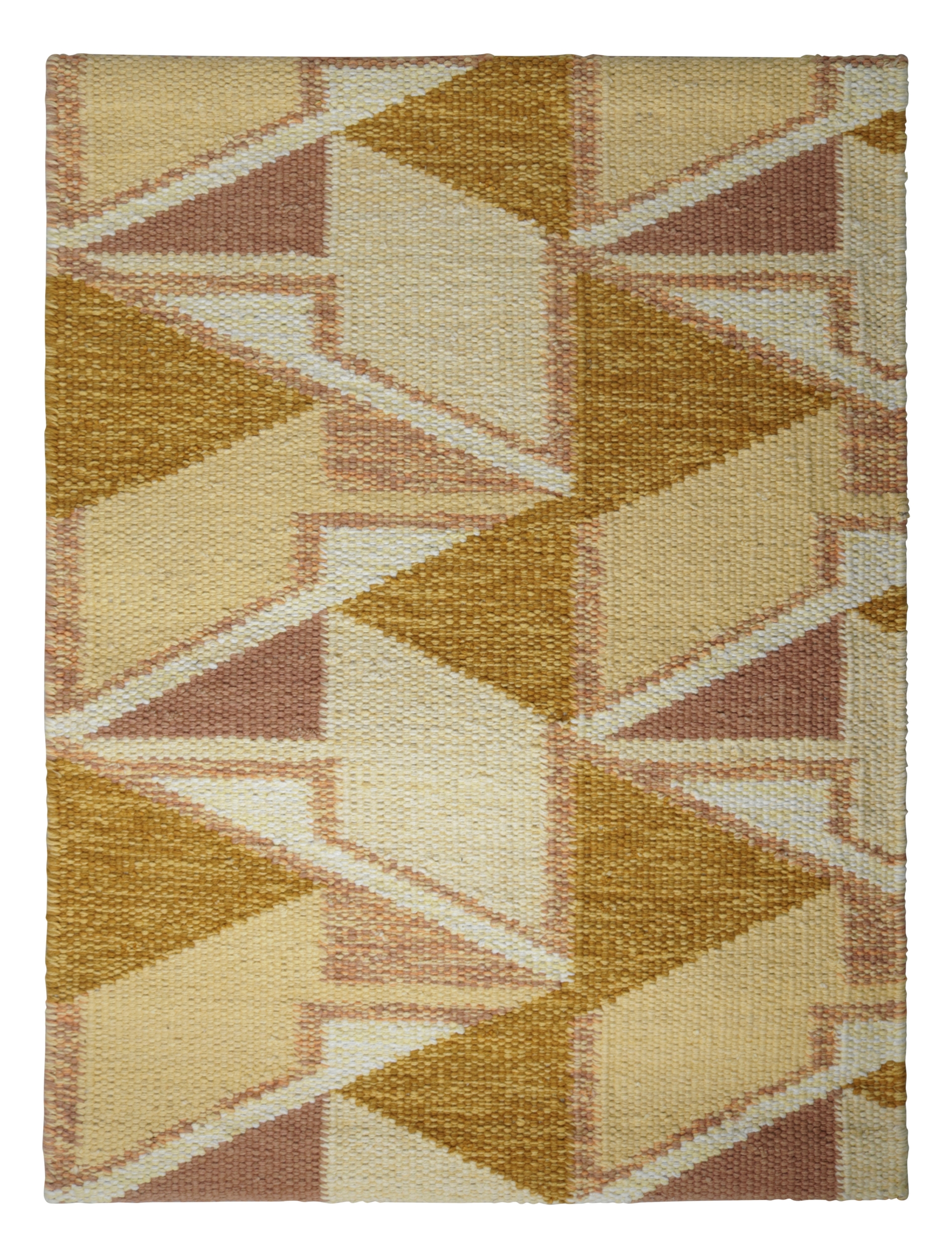 Swedish Flatweave Custom Rug Sample, Geometric