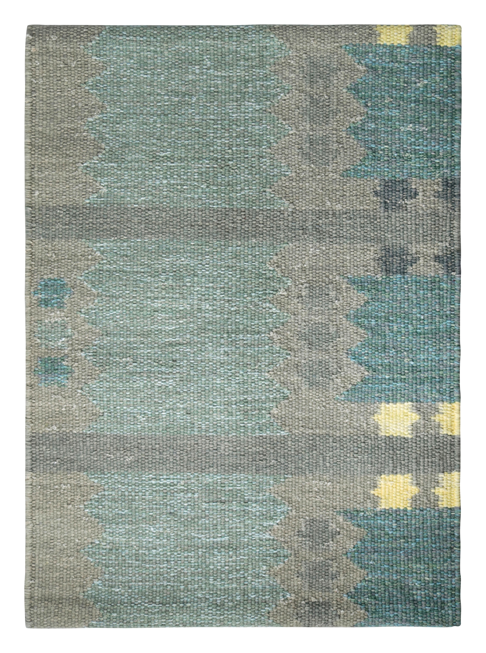 Swedish Flatweave Custom Rug Sample, Geometric