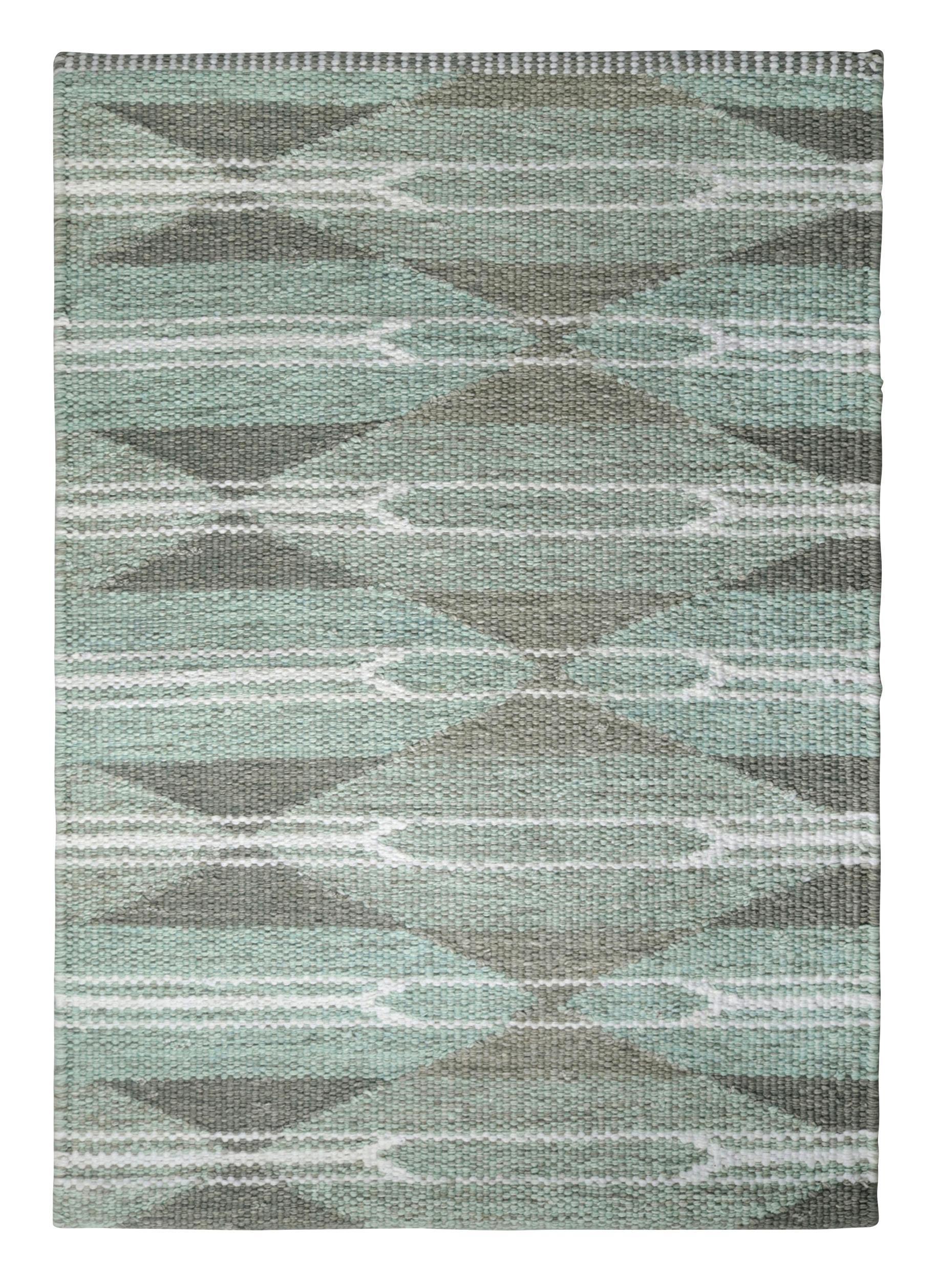 Swedish Flatweave Custom Rug Sample, Geometric