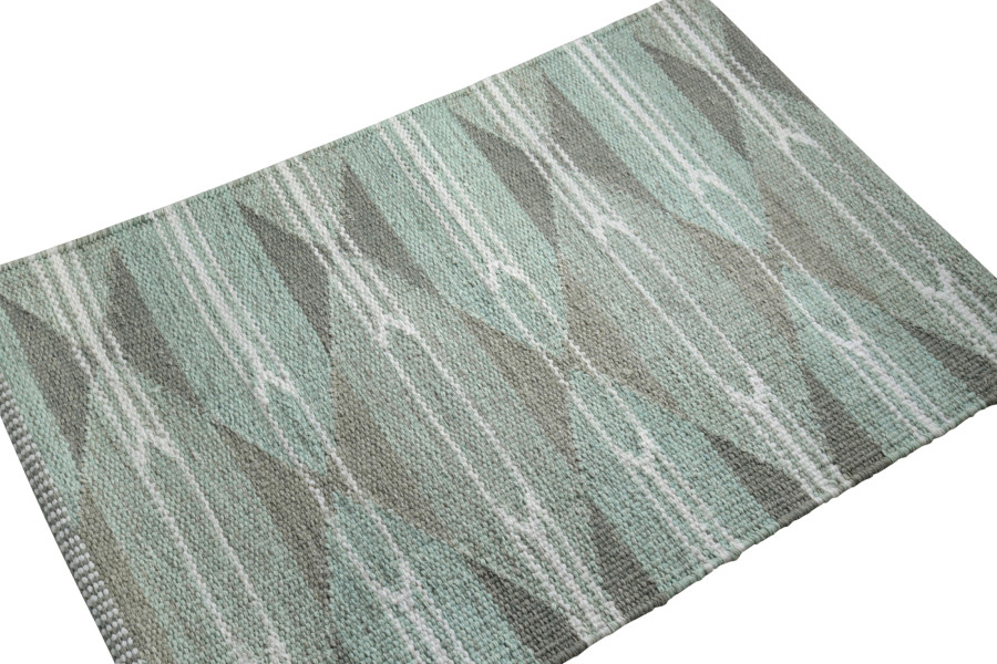 Swedish Flatweave Custom Rug Sample, Geometric