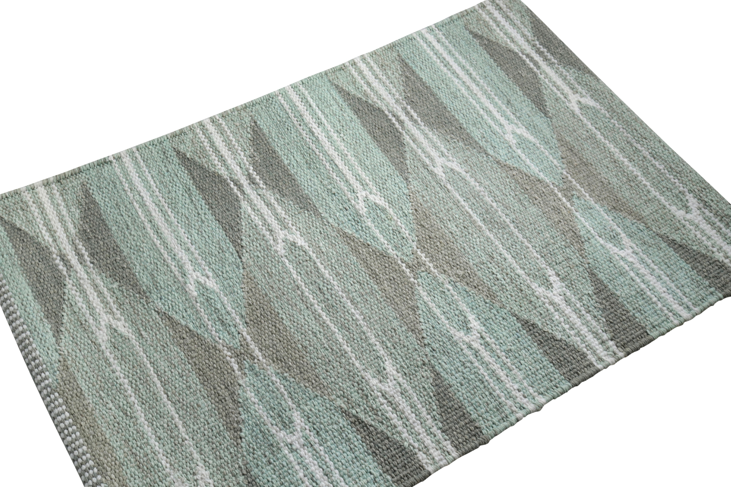 Swedish Flatweave Custom Rug Sample, Geometric