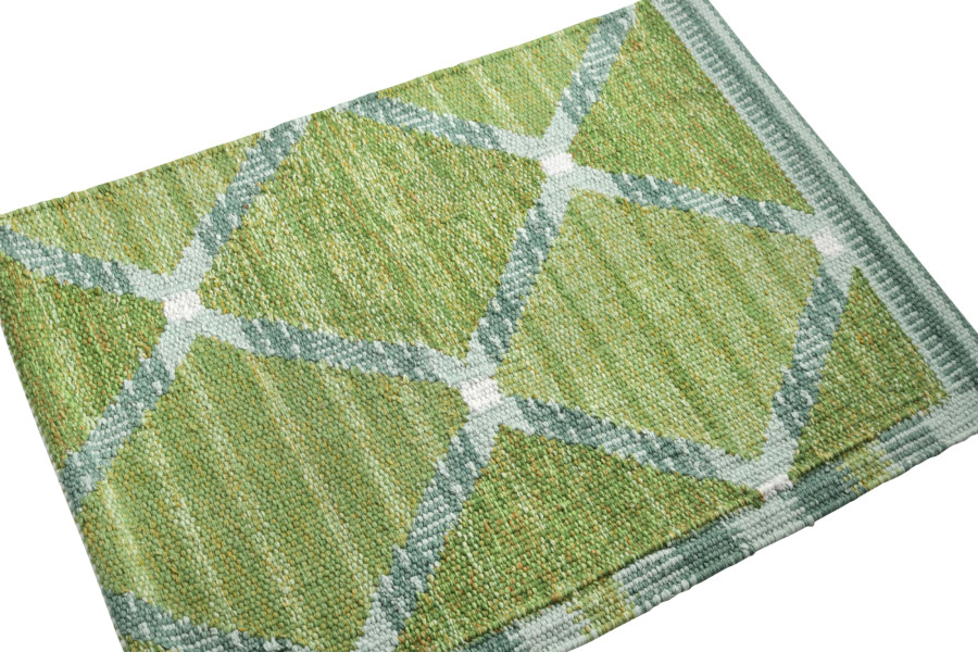 Swedish Flatweave Custom Rug Sample, Geometric