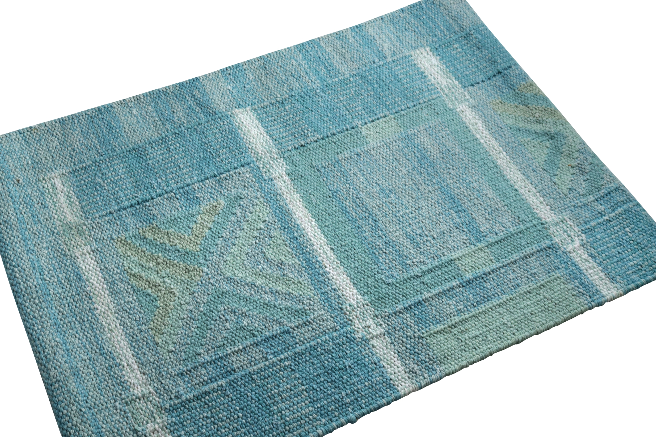 Swedish Flatweave Custom Rug Sample, Geometric