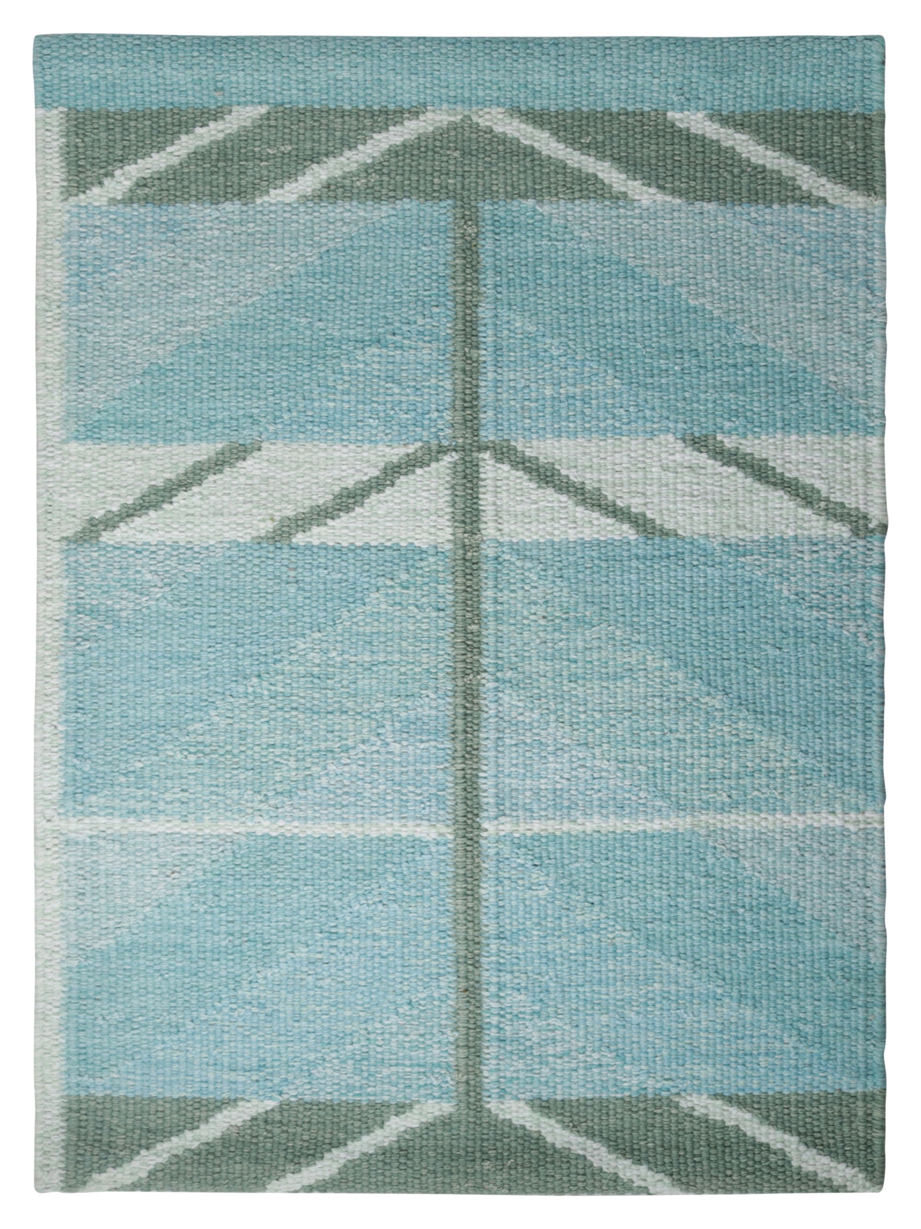 Swedish Flatweave Custom Rug Sample, Geometric