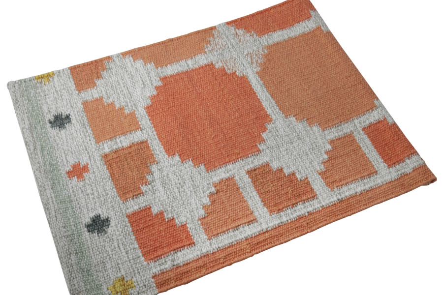 Swedish Flatweave Custom Rug Sample, Geometric
