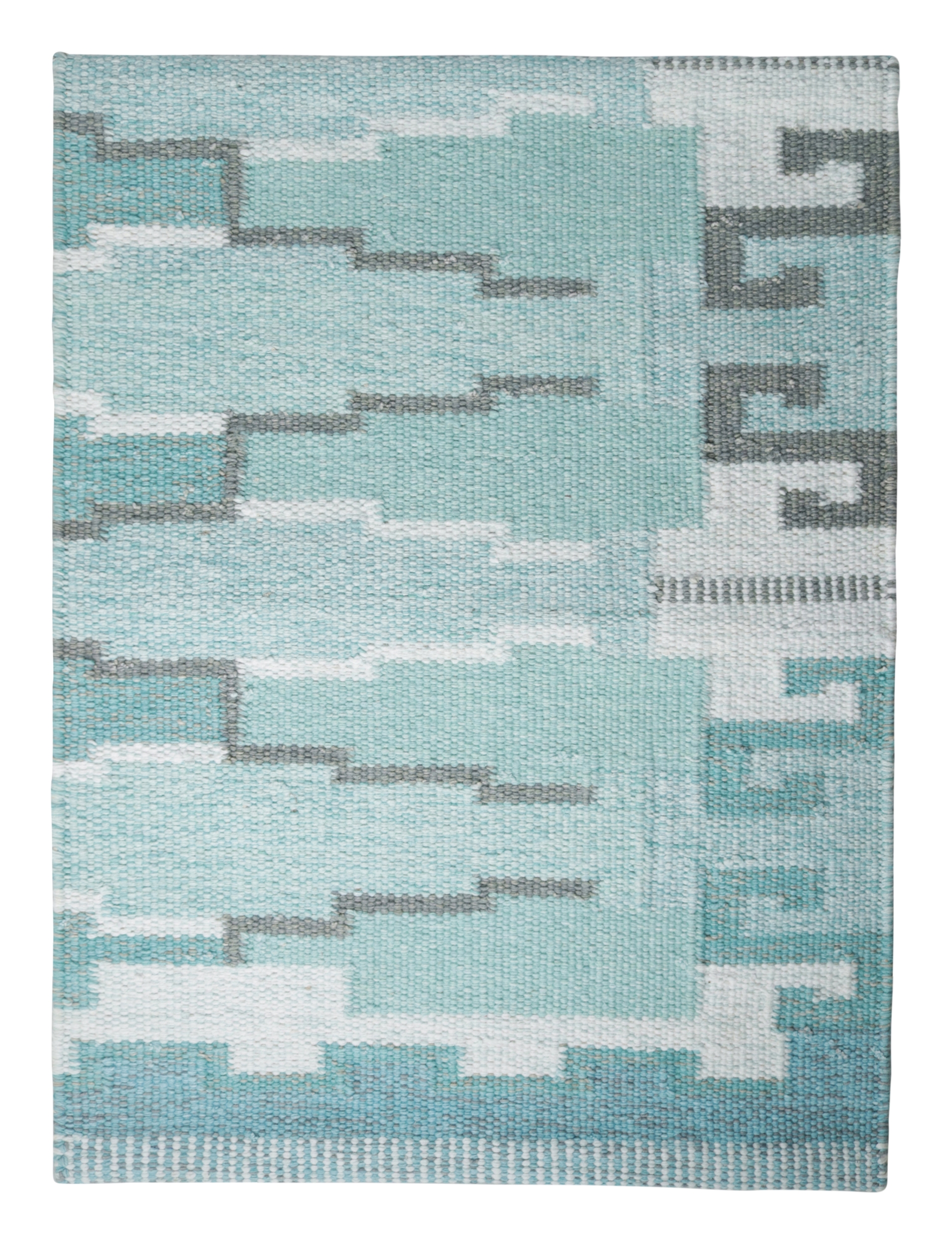 Swedish Flatweave Custom Rug Sample, Geometric