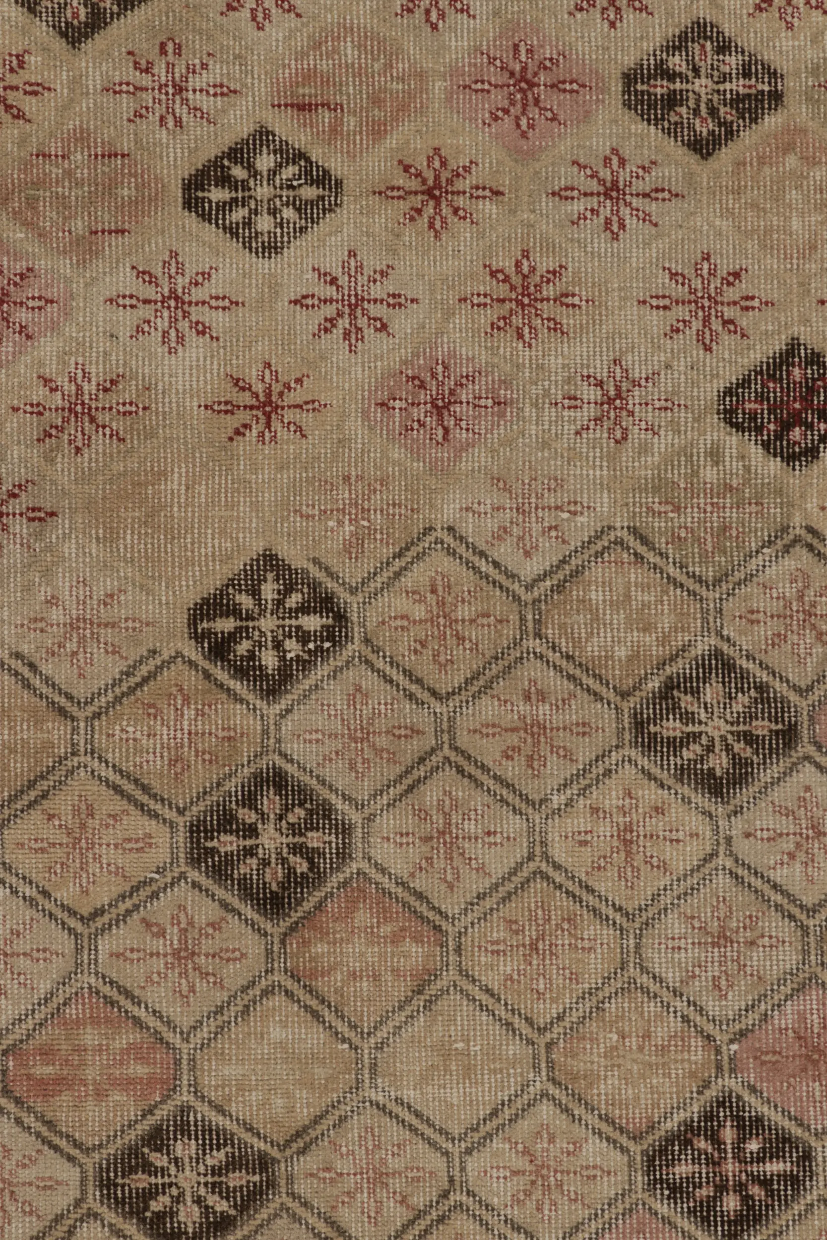 Vintage Turkish Geometric Runner