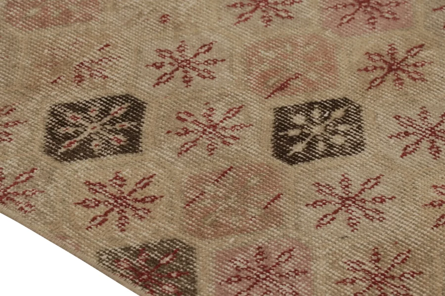 Vintage Turkish Geometric Runner