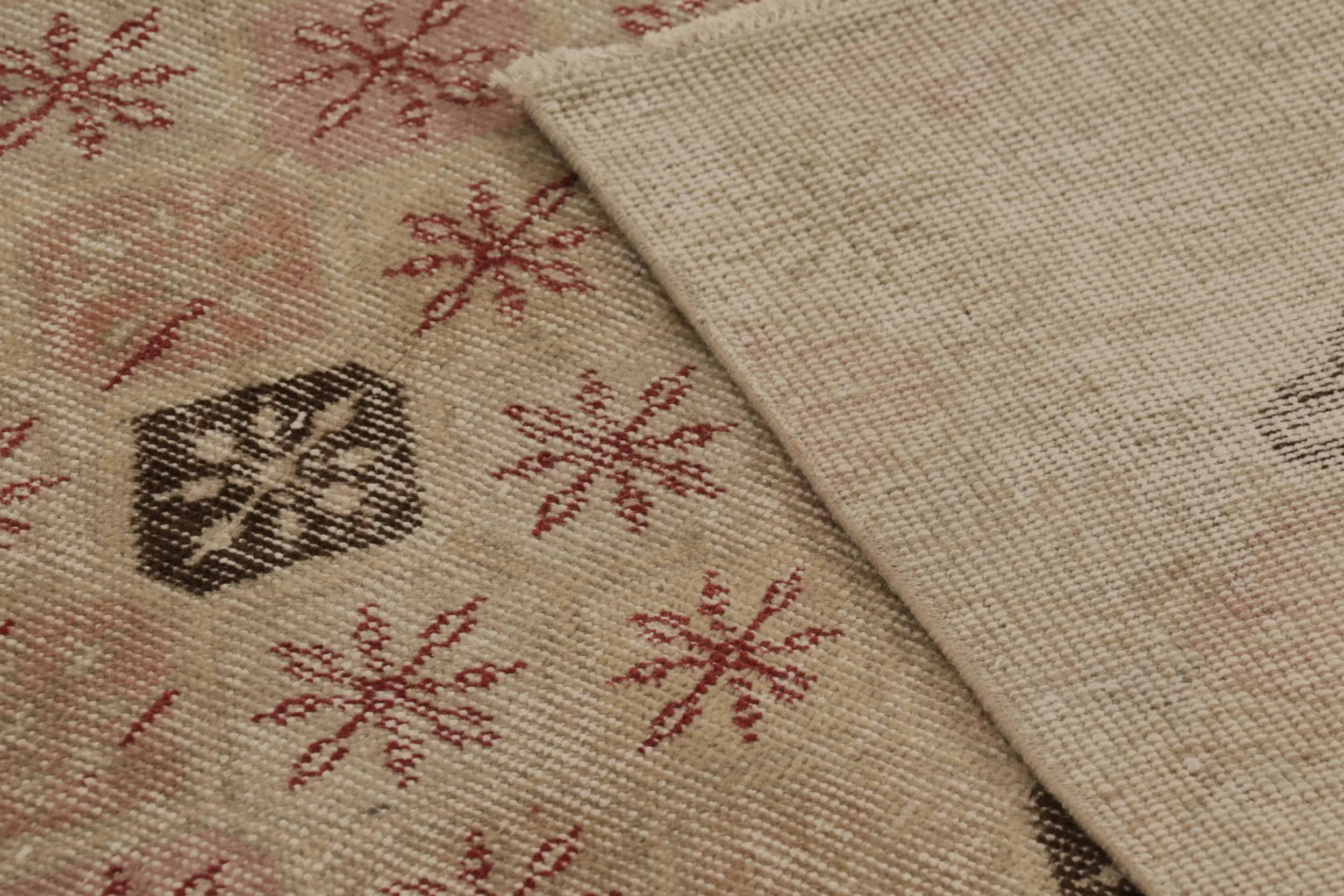 Vintage Turkish Geometric Runner