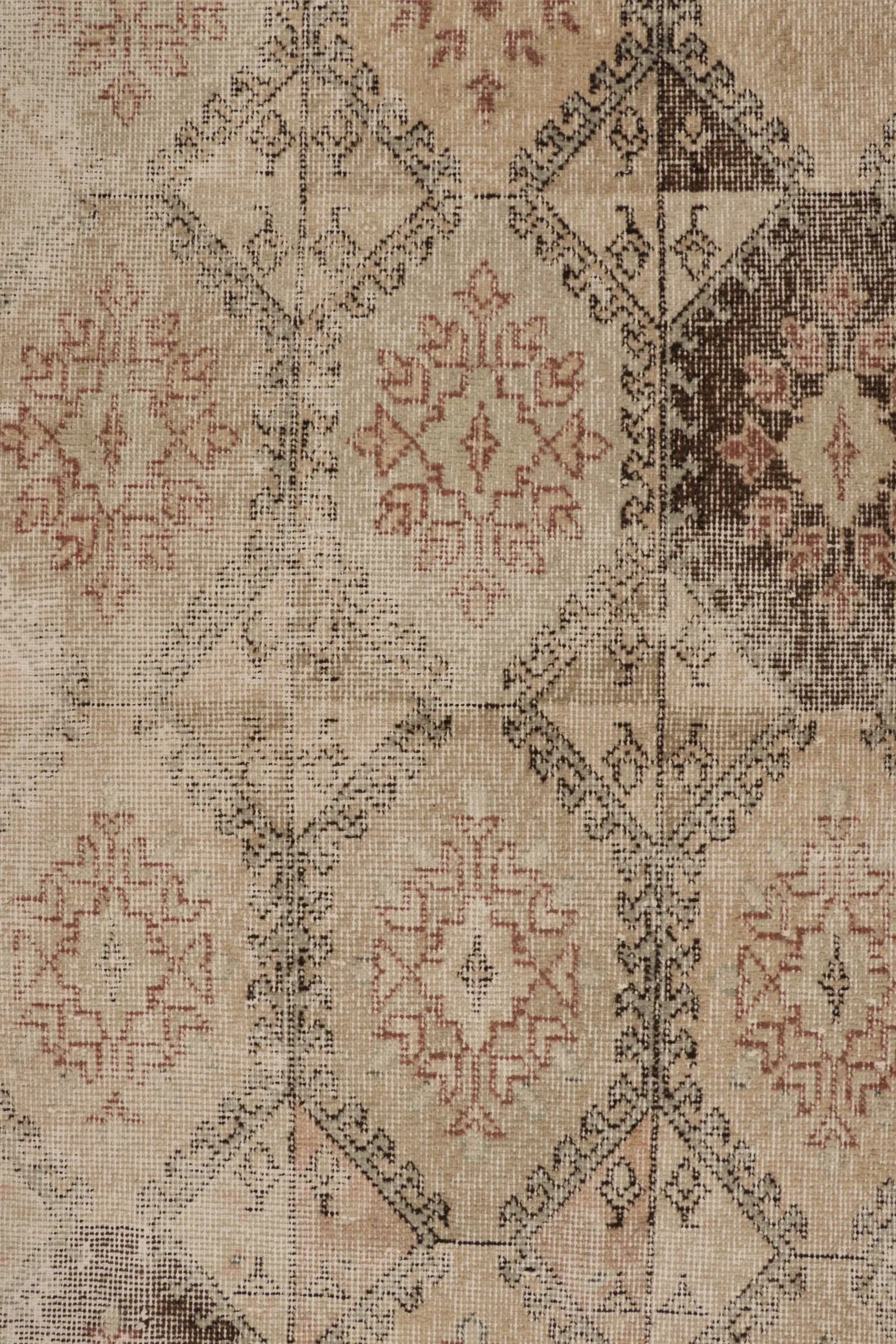 Vintage Turkish Floral Rug