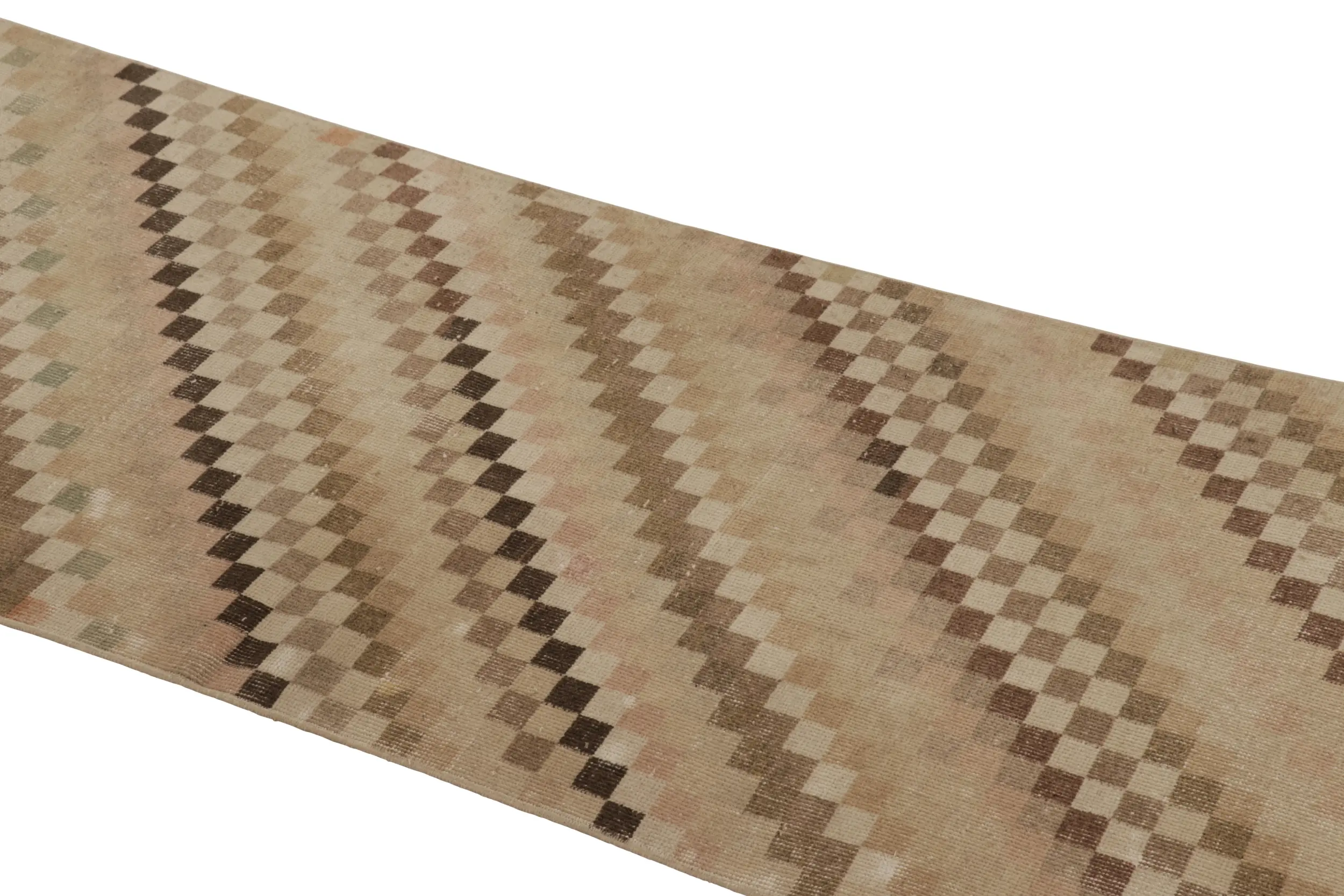 Vintage Turkish Geometric Runner