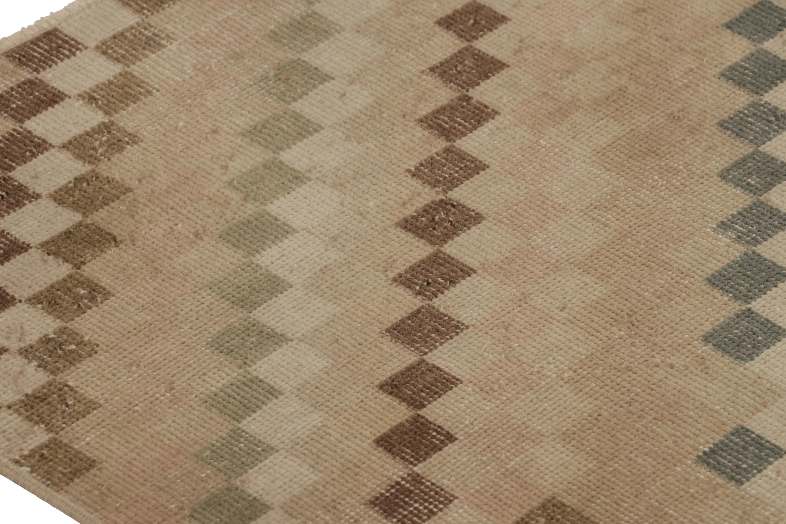 Vintage Turkish Geometric Runner