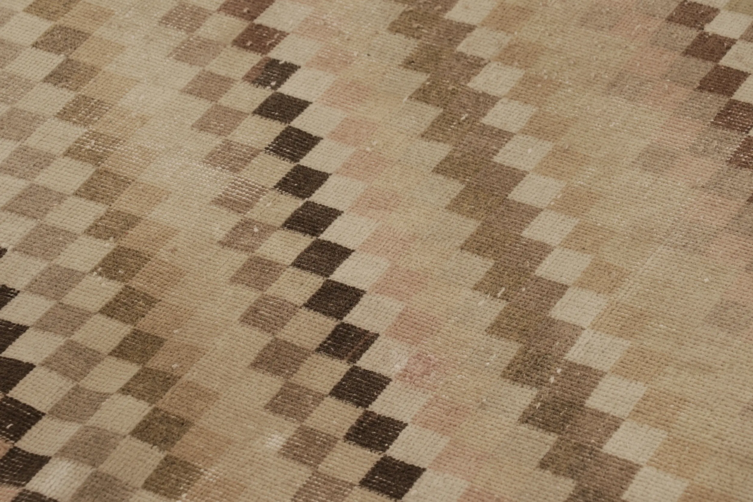 Vintage Turkish Geometric Runner
