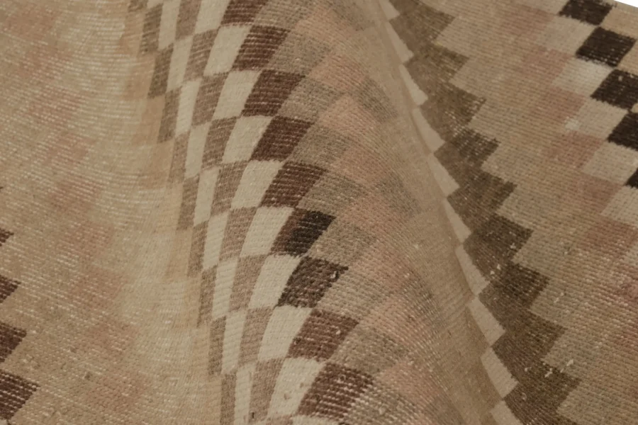Vintage Turkish Geometric Runner