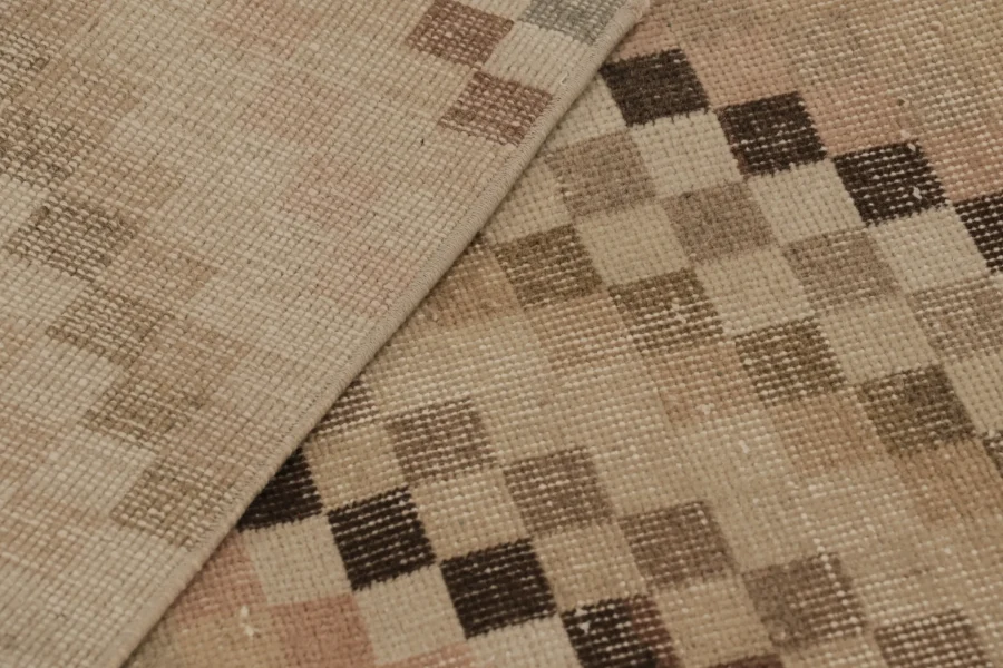 Vintage Turkish Geometric Runner