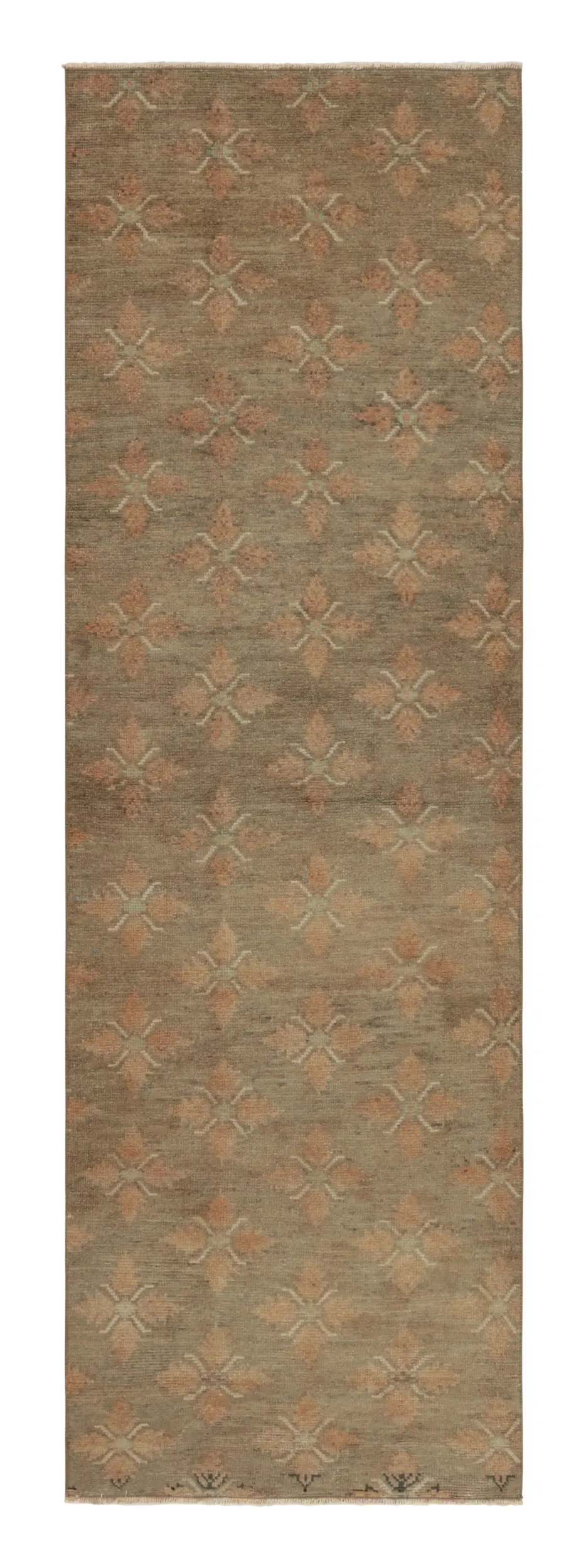 Vintage Turkish Floral Runner