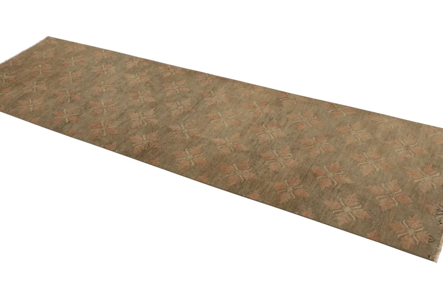 Vintage Turkish Floral Runner