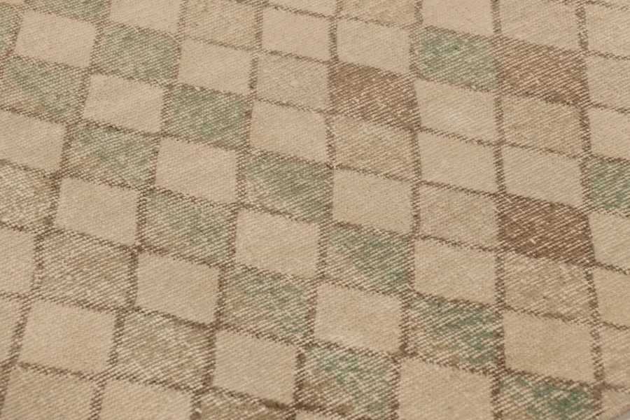 Vintage Turkish Geometric Runner