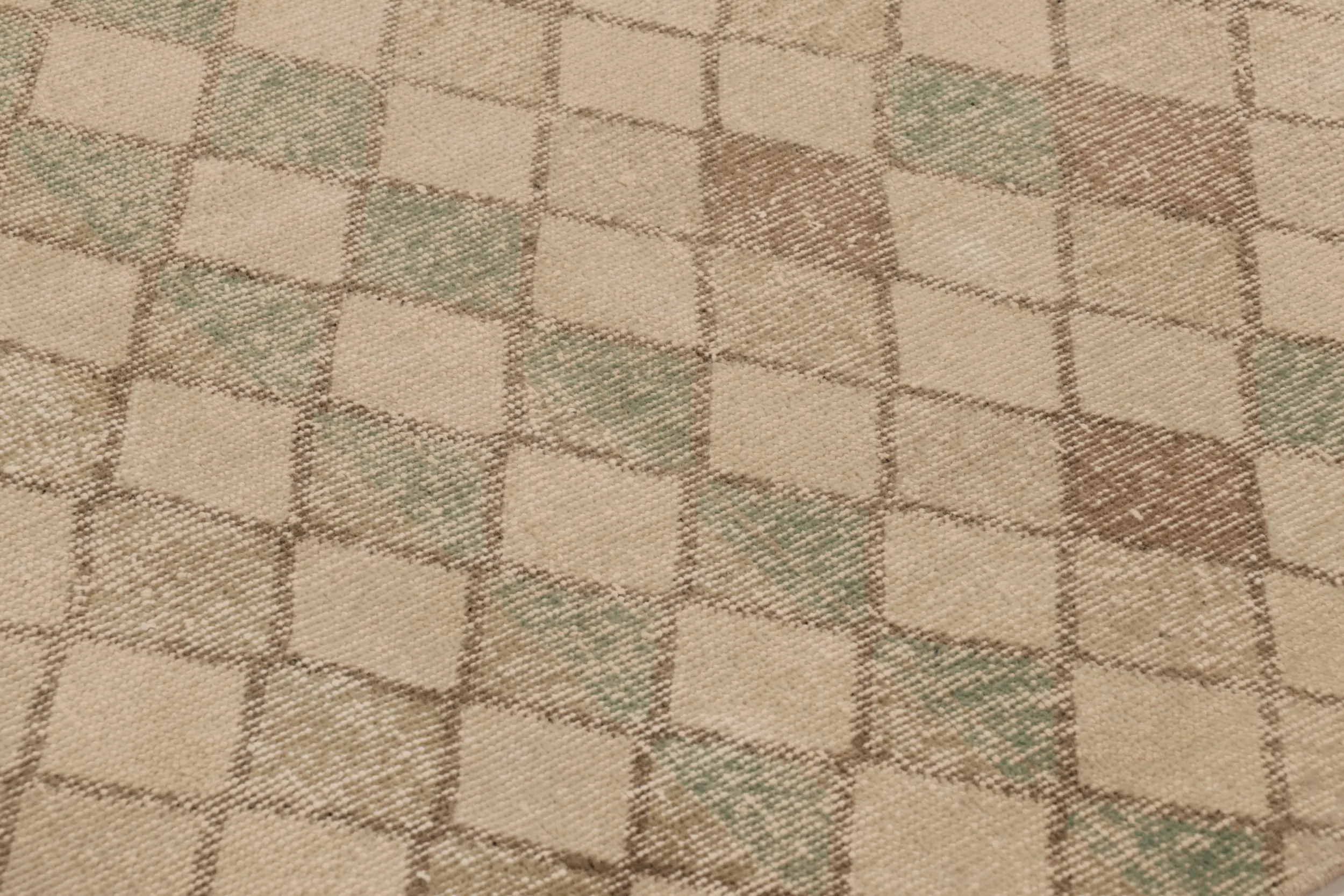 Vintage Turkish Geometric Runner