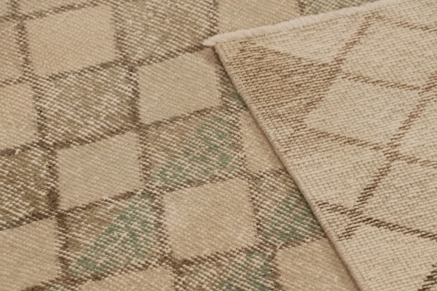 Vintage Turkish Geometric Runner