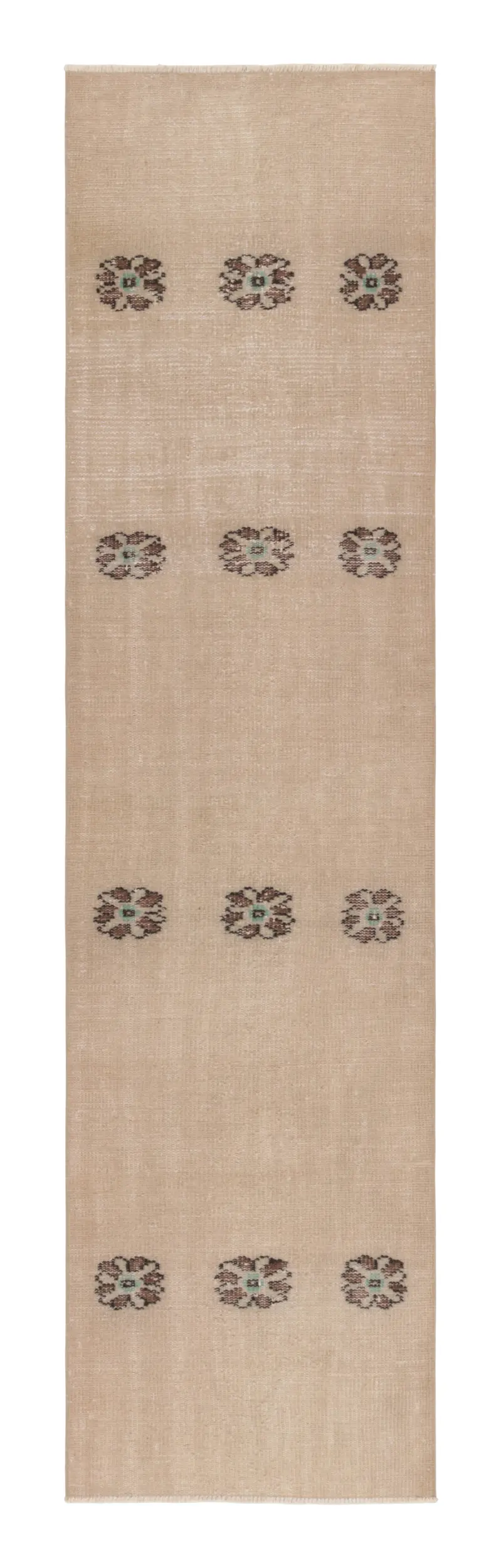 Vintage Turkish Geometric Runner