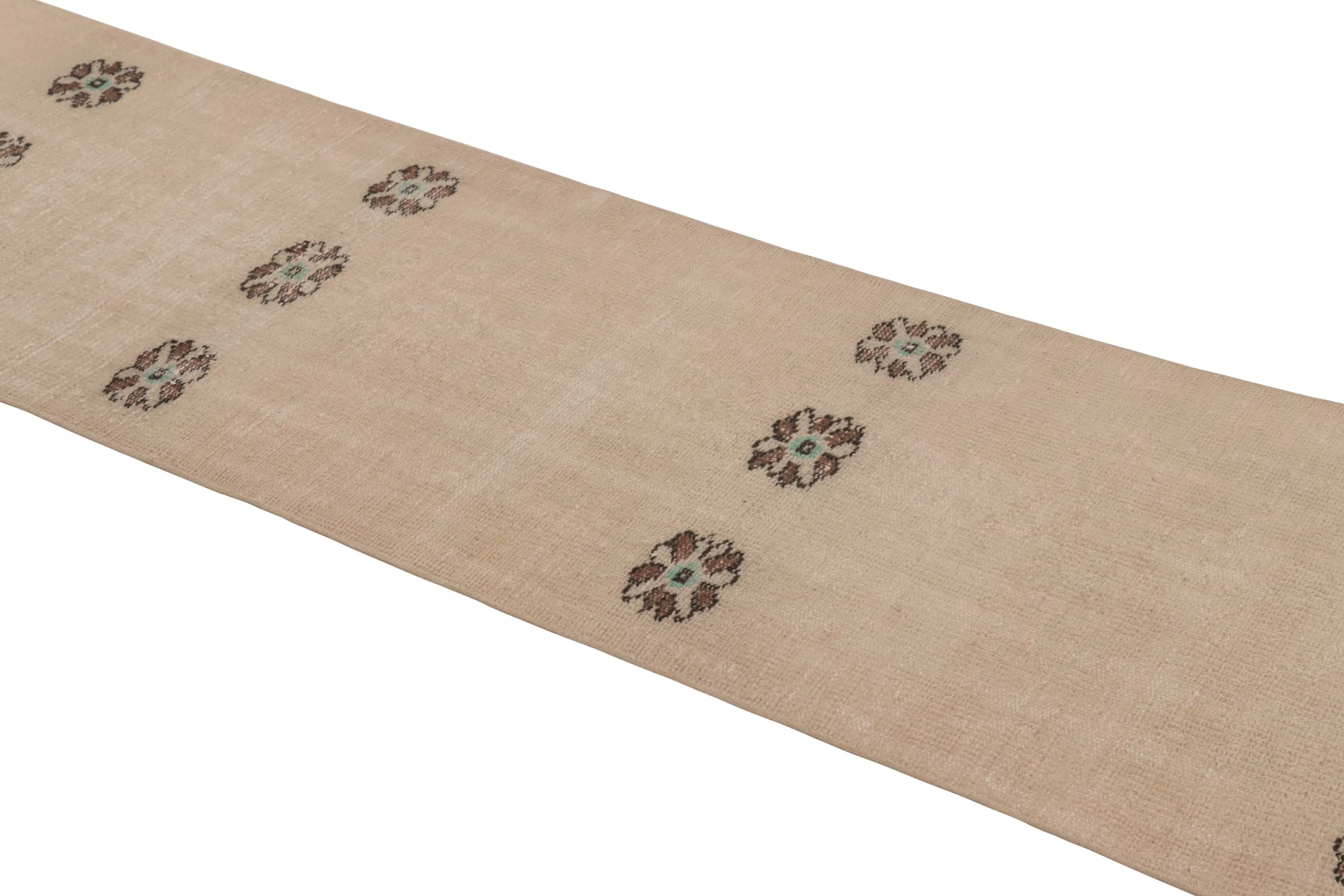 Vintage Turkish Geometric Runner
