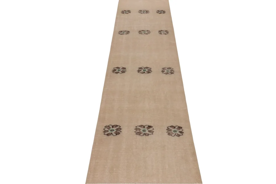 Vintage Turkish Geometric Runner