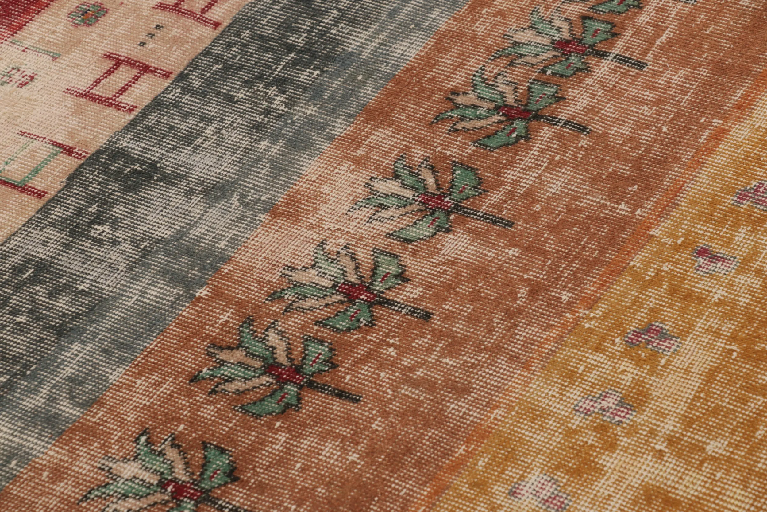 Vintage Turkish Geometric Runner