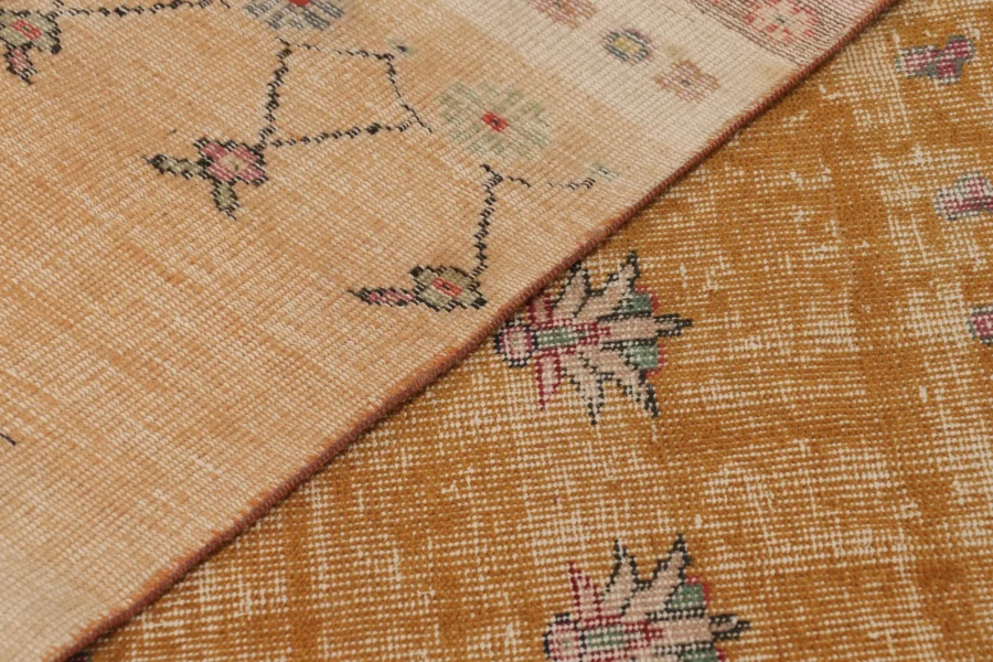 Vintage Turkish Geometric Runner
