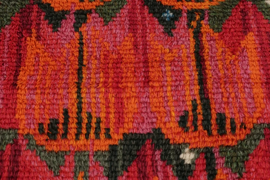 Vintage Swedish Abstract Rug