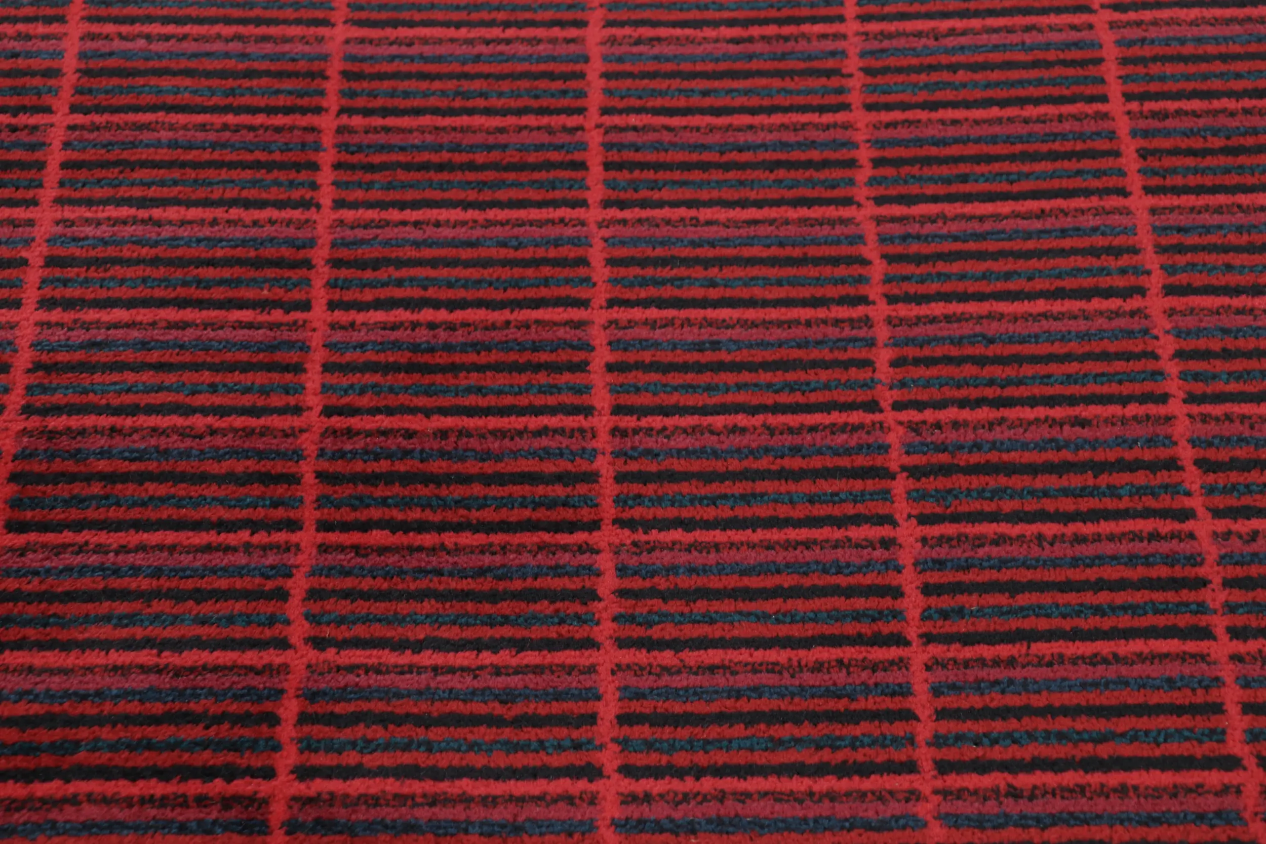 Vintage Swedish Striped Rug