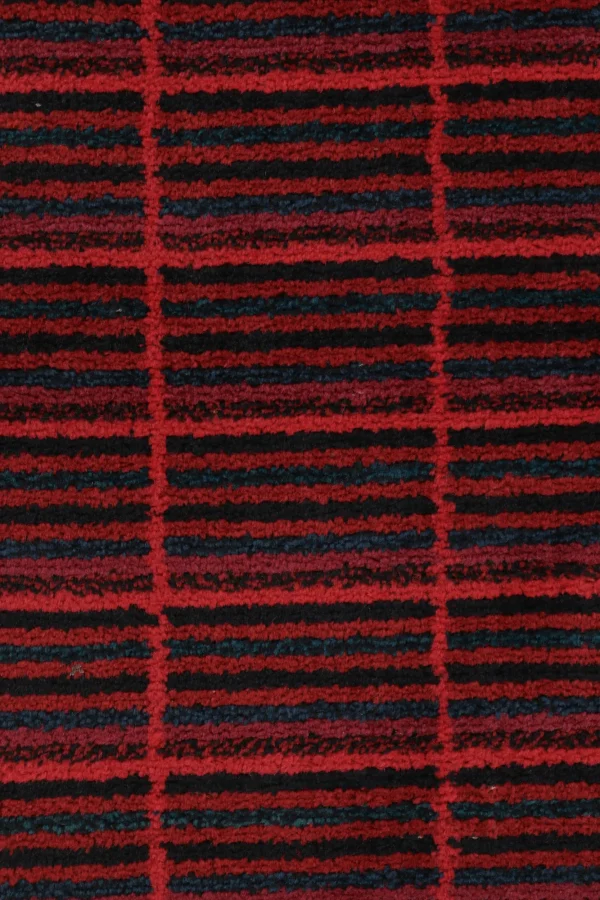 Vintage Swedish Striped Rug