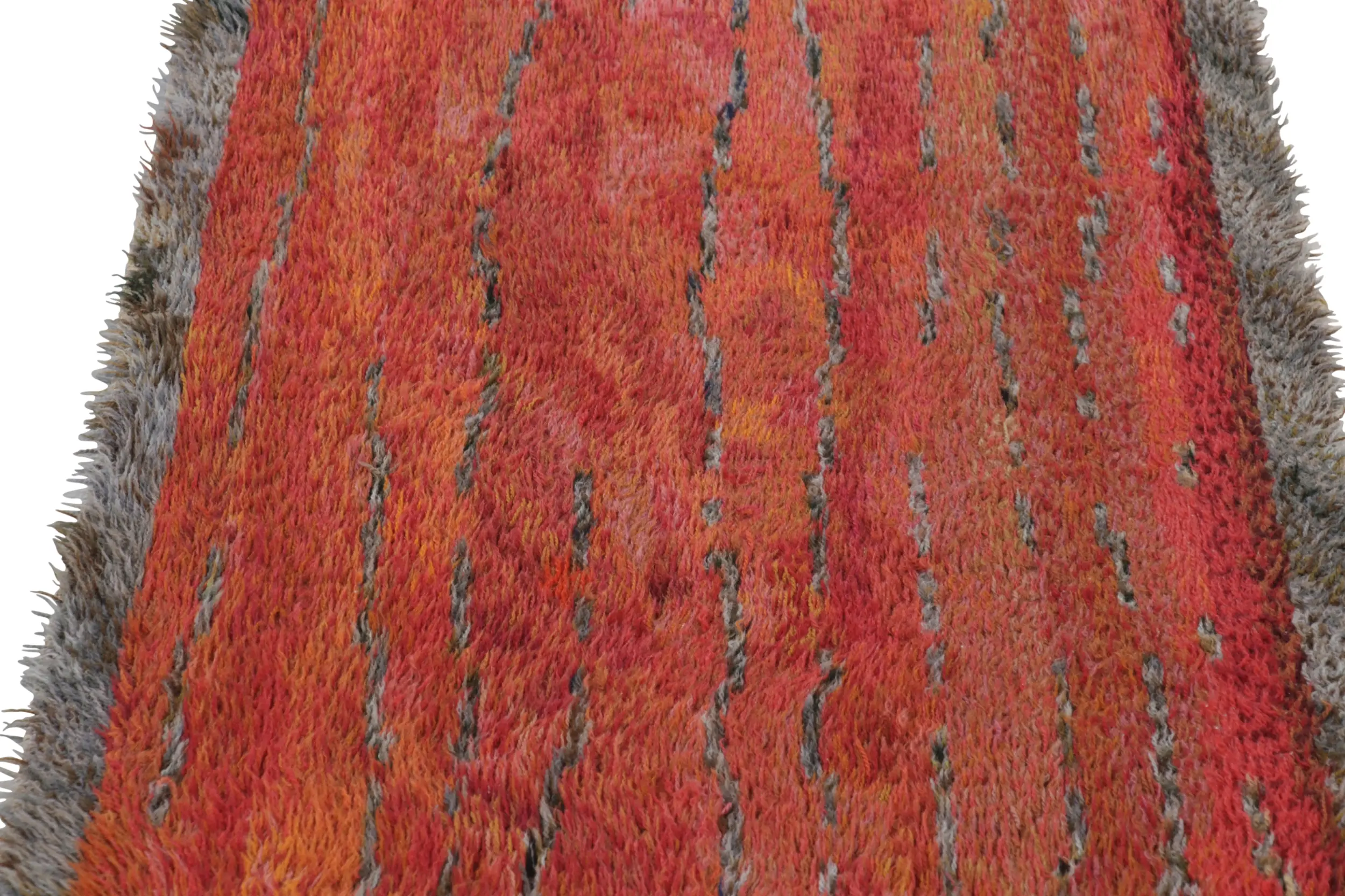 Vintage Swedish Abstract Rug