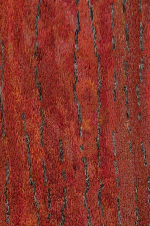 Vintage Swedish Abstract Rug