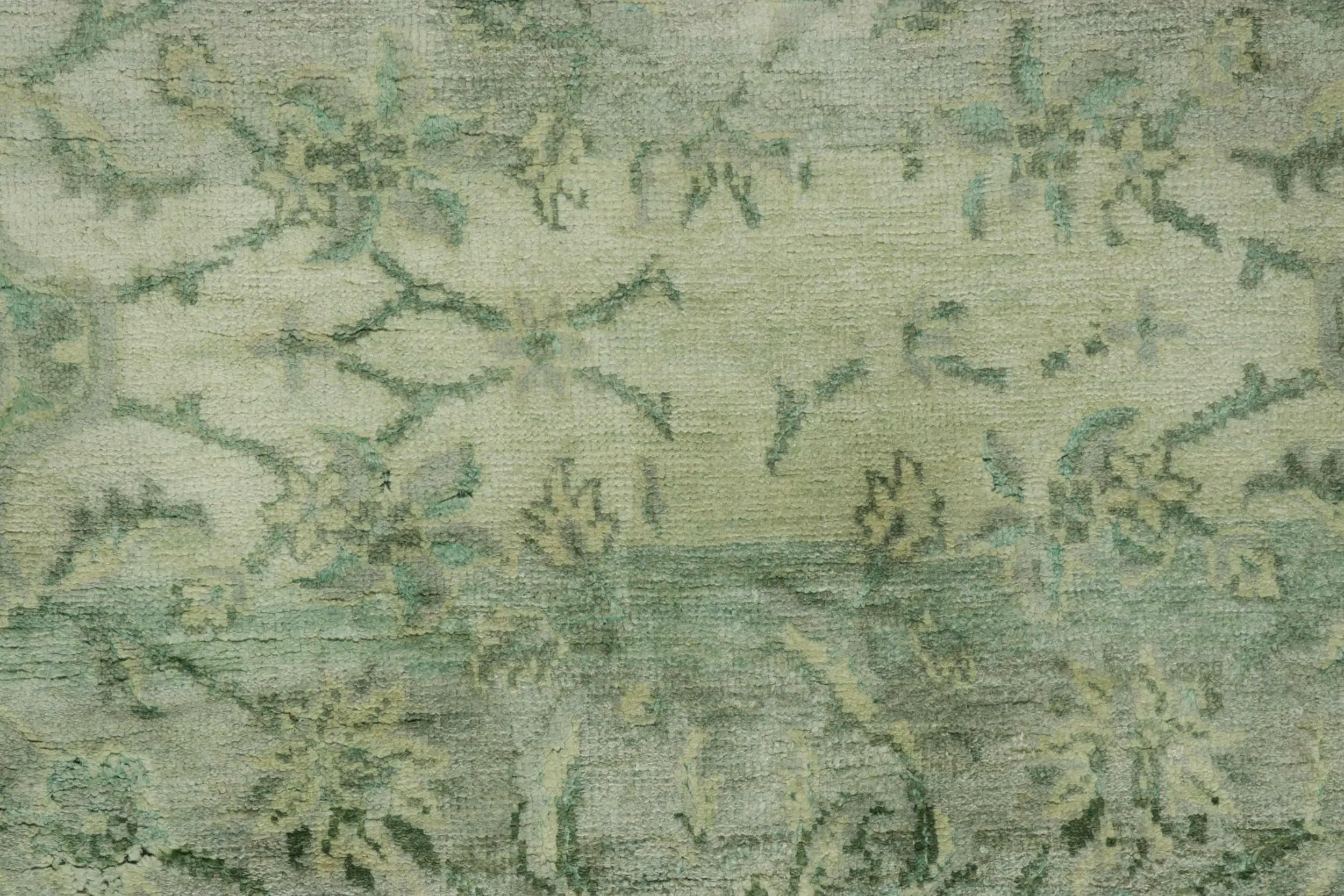 Rug & Kilim’s Persian Floral Rug, Light Green