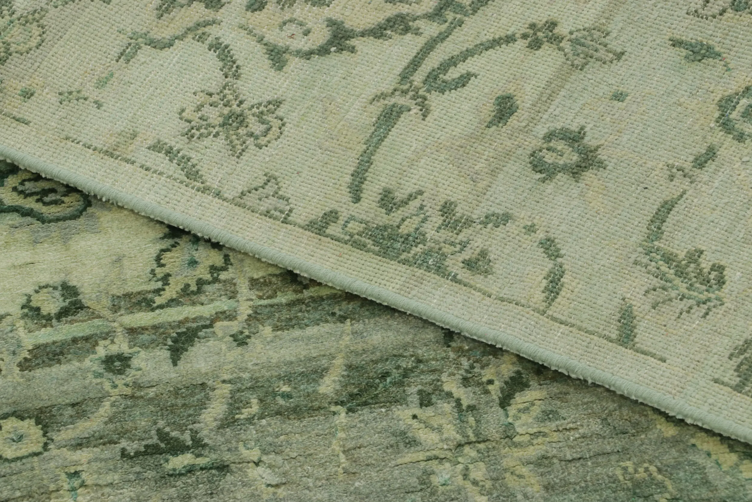 Rug & Kilim’s Persian Floral Rug, Light Green