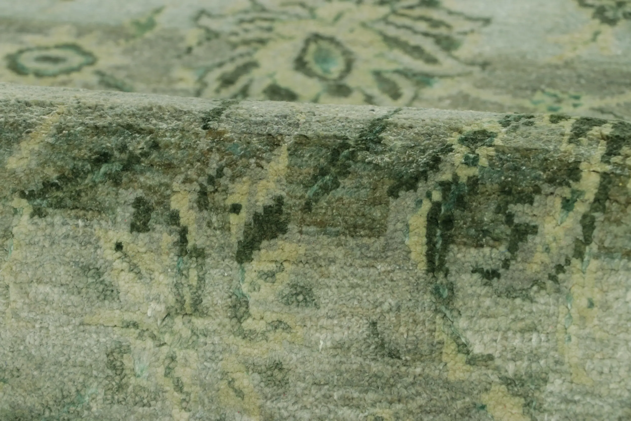 Rug & Kilim’s Persian Floral Rug, Light Green