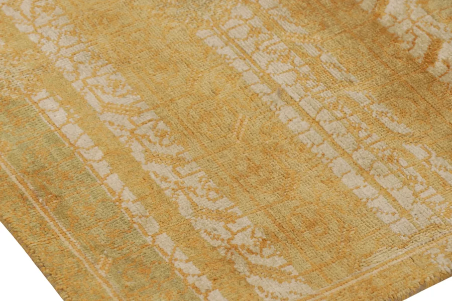 Gold Samarkand Floral Rug