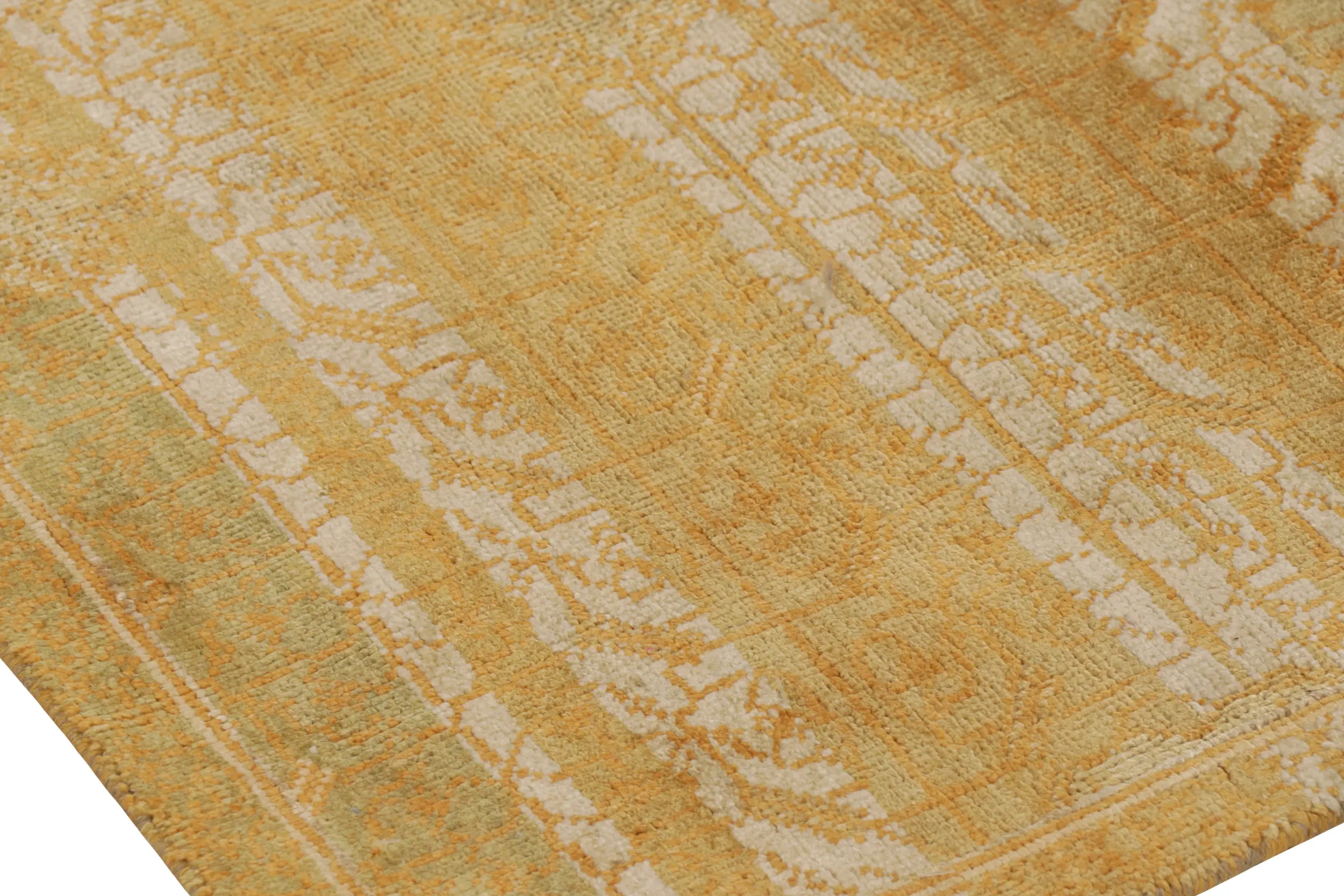 Gold Samarkand Floral Rug