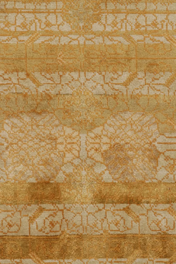 Gold Samarkand Floral Rug