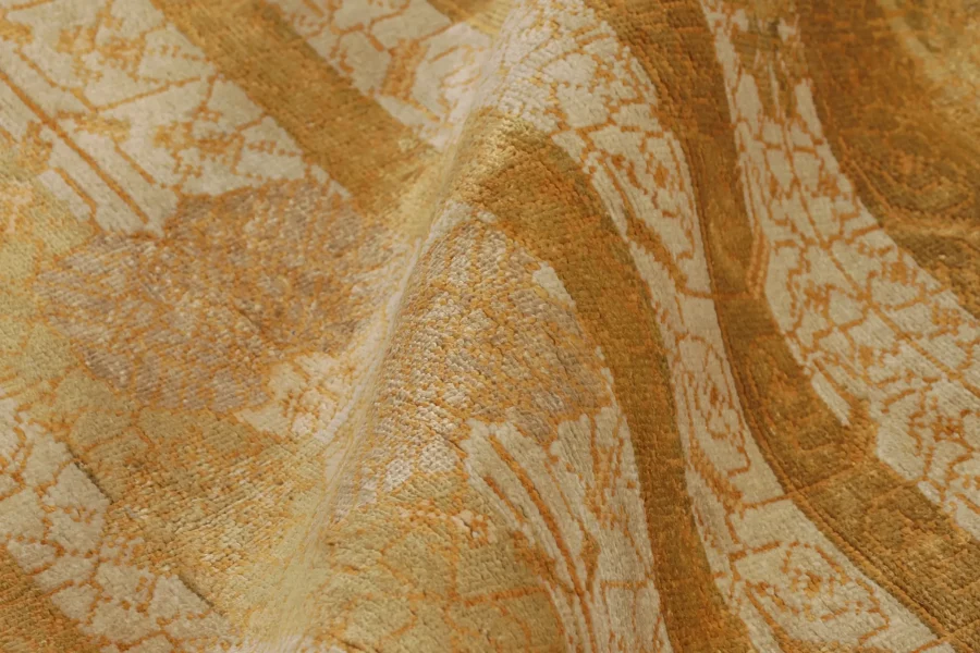 Gold Samarkand Floral Rug