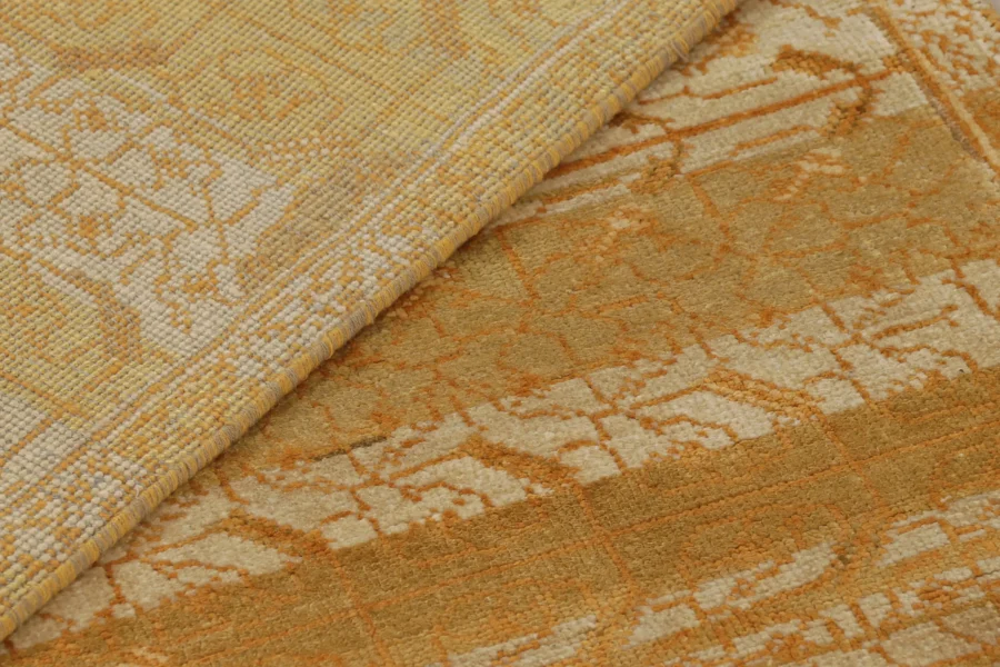 Gold Samarkand Floral Rug