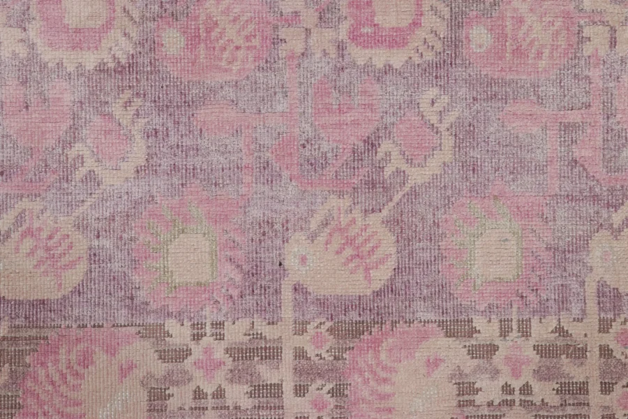 Rug & Kilim’s Block Print Floral Rug