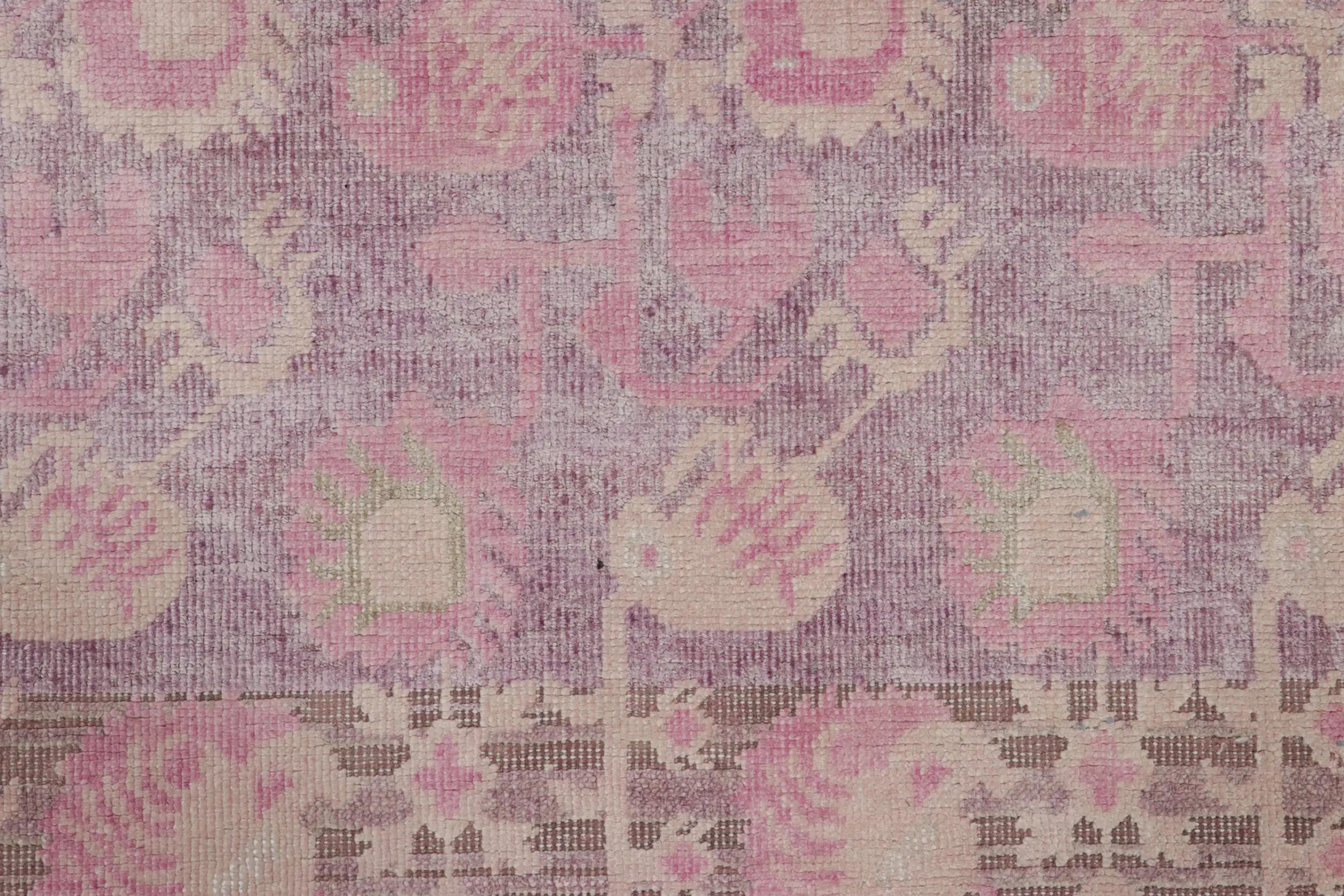 Rug & Kilim’s Block Print Floral Rug