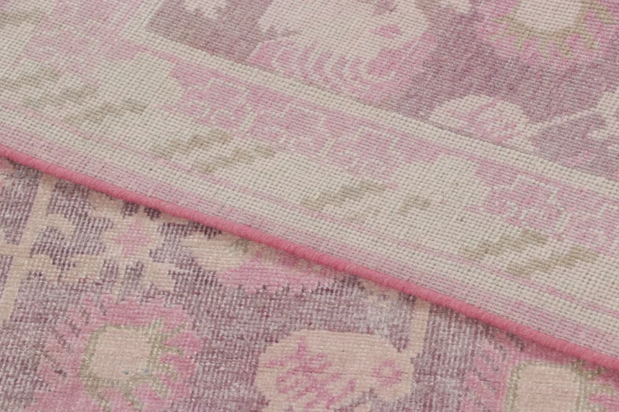 Rug & Kilim’s Block Print Floral Rug